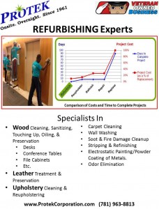 Protek Refurbishment Flyer